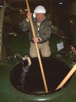 仕込み中